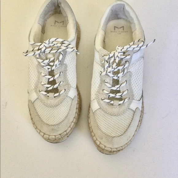 MARC FISHER ESPADRILLE SNEAKERS SZ.9 - Picture 2 of 5